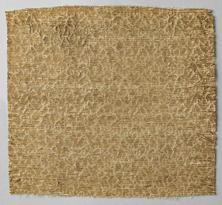 Textile with Tiny Leaves