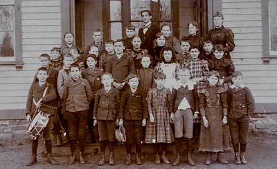 Granville Village School class picture