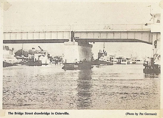 The Bridge Street drawbrdige in Osterville
