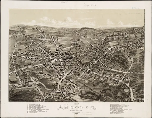 View of Andover, Massachusetts