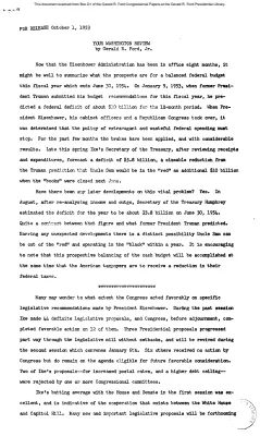 Ford Newsletter, Oct.-Dec. 1953