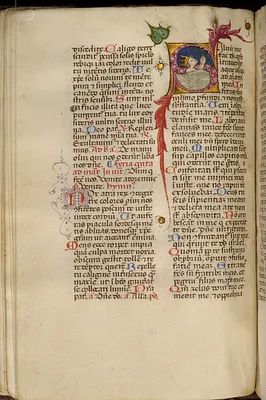 Leaf from Breviary