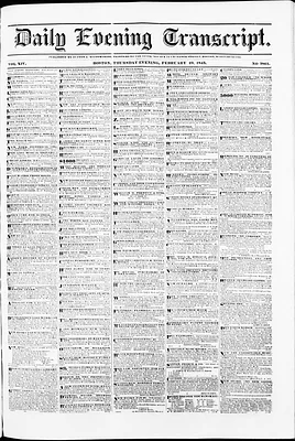 Daily Evening Transcript