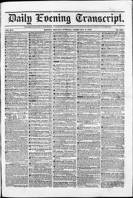 Daily Evening Transcript