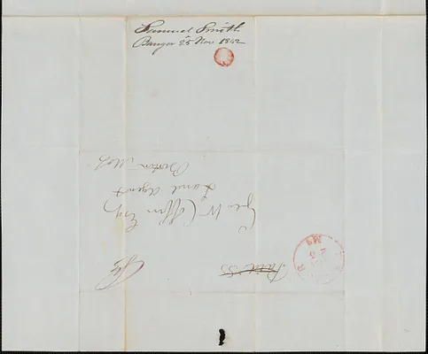 Samuel Smith to George Coffin, 25 November 1842