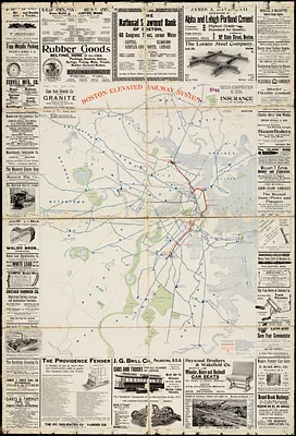 Boston elevated railway system