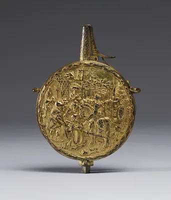 Flask for Priming Power with the Justice of Trajan