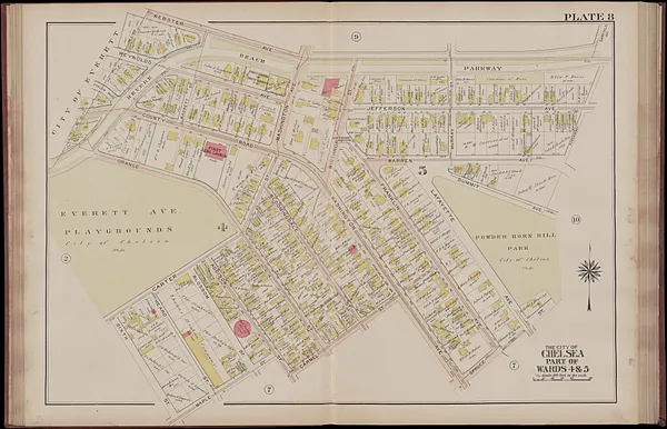 Atlas of the city of Chelsea and the towns of Revere & Winthrop, Massachusetts