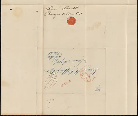 Samuel Smith to George Coffin, 12 March 1841