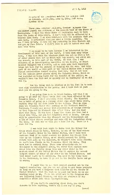 Press Release, Remarks of President Harry S. Truman in Spokane, Washington