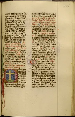 Leaf from Breviary