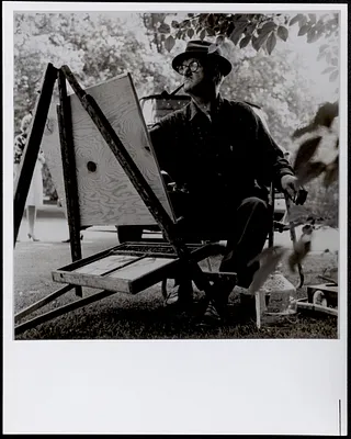 W. Lester Stevens paintings and personal photos