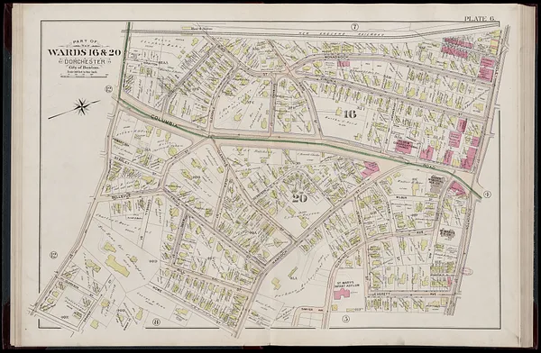 Atlas of the city of Boston, Dorchester, Mass., vol. 5 : from actual surveys and official plans