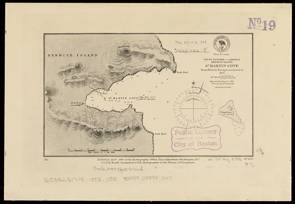 South extreme of America, Hermite Island, St. Martin Cove