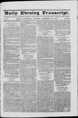 Daily Evening Transcript