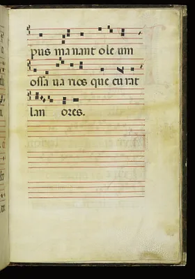 Leaf from Antiphonary