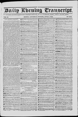 Daily Evening Transcript
