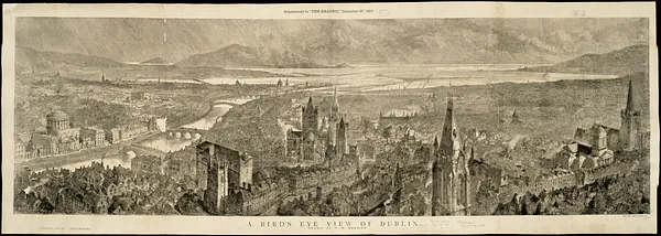 A Bird's eye view of Dublin