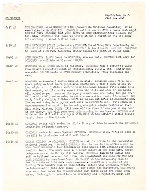 Summaries of Telephone Conversations