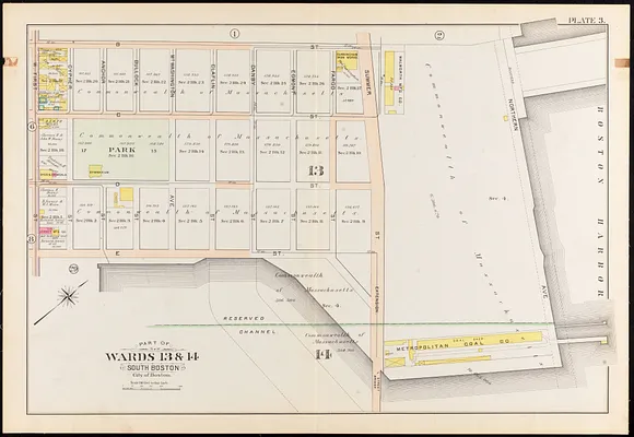 Atlas of the city of Boston, South Boston