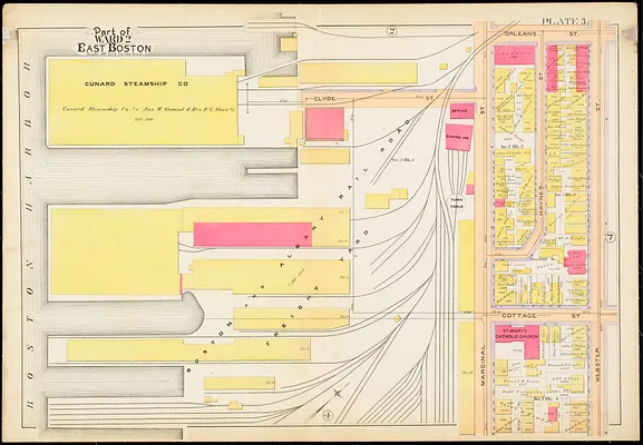 Atlas of the city of Boston : East Boston, Mass.