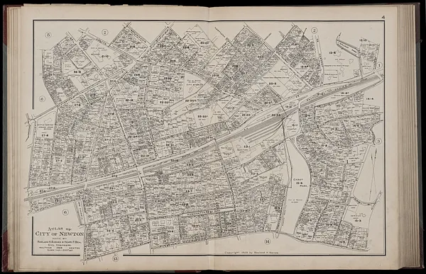 Atlas of the city of Newton, Massachusetts