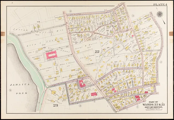 Atlas of the city of Boston, West Roxbury