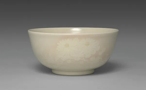 Sweets Bowl with Chrysanthemums