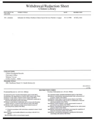HRC Health care Book No.12: Health Reform [2]