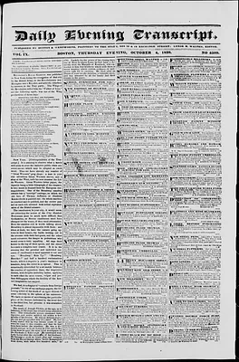 Daily Evening Transcript