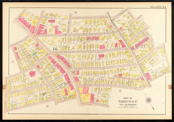 Atlas of the city of Boston, Roxbury