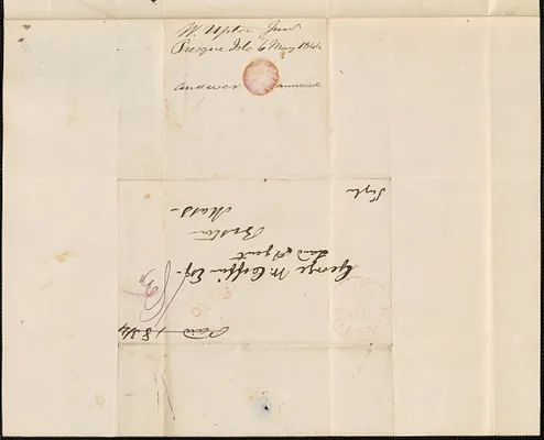 W. Upton to George Coffin, 6 May 1844