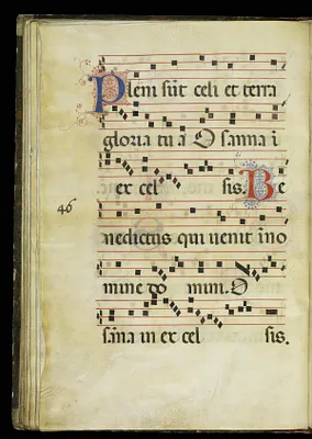 Leaf from Antiphonary