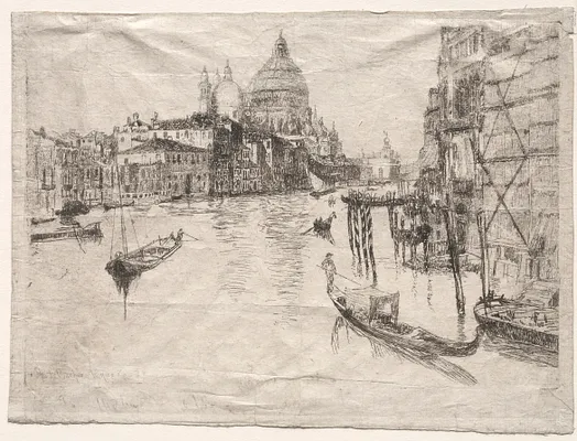 Entrance to the Grand Canal, Venice