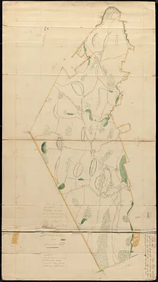Plan of Phillipston made by Jason Lamb, dated November 1830
