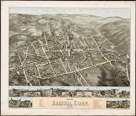 View of Bristol, Conn
