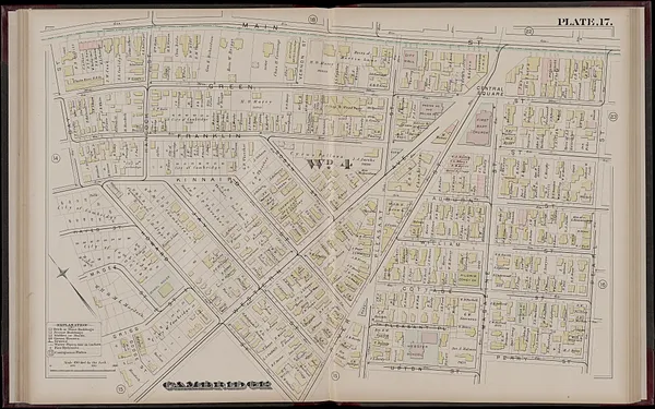 Atlas of the city of Cambridge, Massachusetts