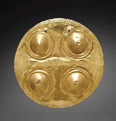 Disk-Shaped Chest Plaque