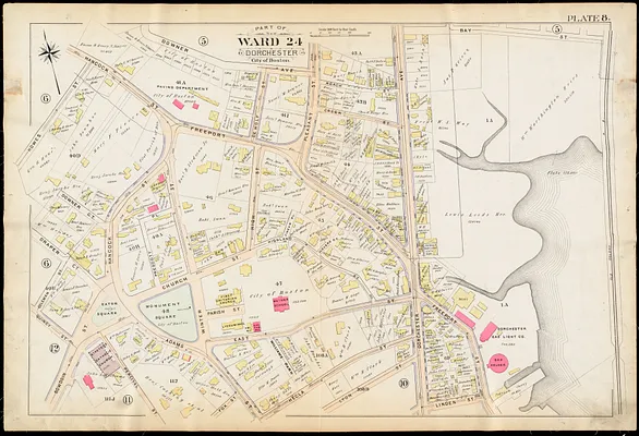 Atlas of the city of Boston : Dorchester, Mass.