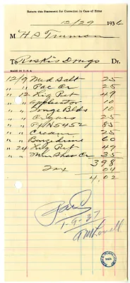 Bill from Riske's Drug Store