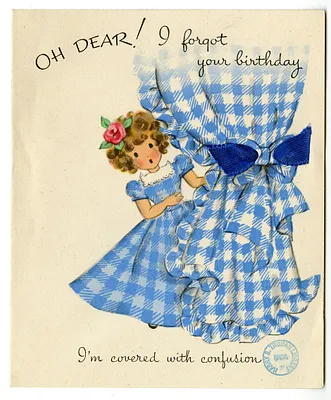 Birthday Card from Rachel Whaley to Bess W. Truman
