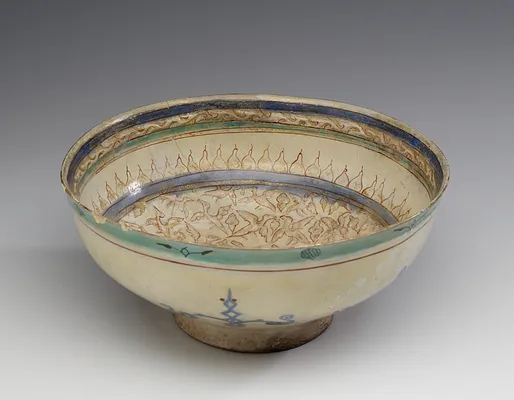 Bowl with Flying Birds