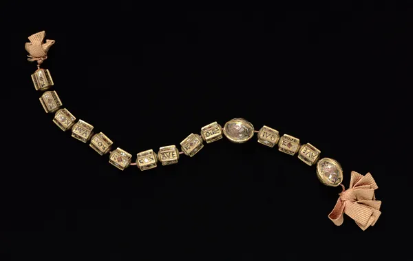 Beads from a Rosary