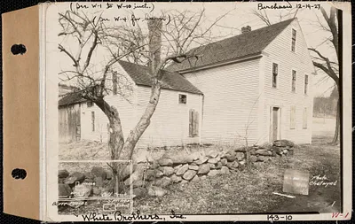 White Brothers Co., house, Adamson Place, tenement #16-17, Barre, Mass., Mar. 26, 1928