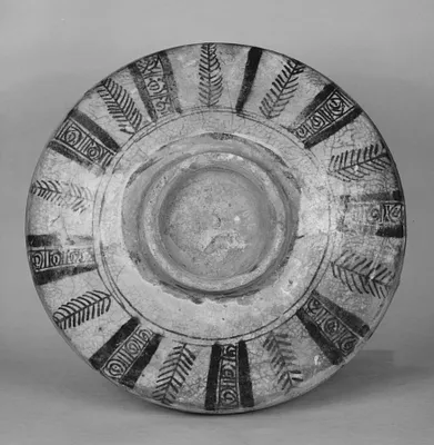 Plate with a View of a Religious Interior