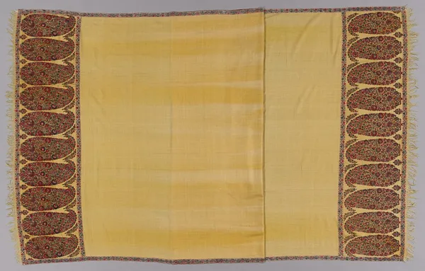 Yellow Long Shawl