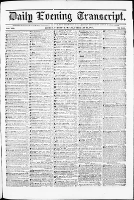 Daily Evening Transcript