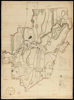 Plan of Athol, surveyor's name not given, dated September 1830