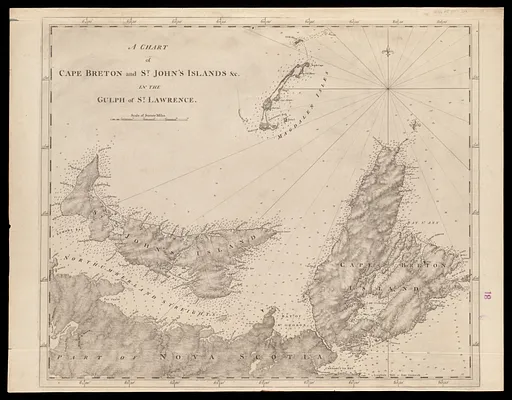 A chart of Cape Breton and St. John's Islands &c. in the gulph of St. Lawrence