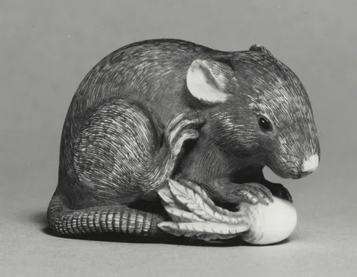 Netsuke in the Form of a Rat